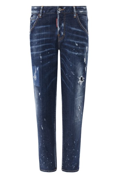 Женские джинсы с потертостями DSQUARED2, арт. S75LB0111/S30342