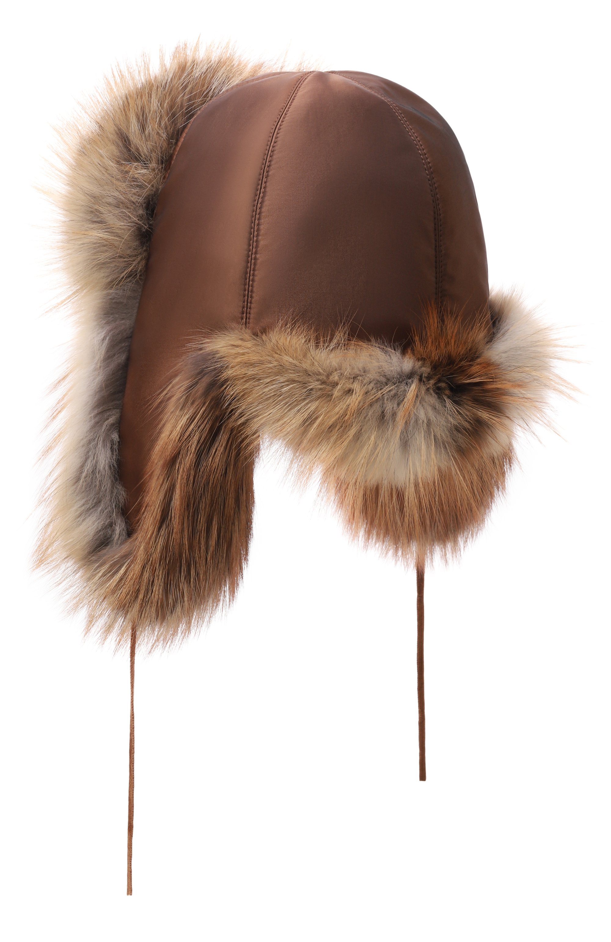 Шапка-ушанка с отделкой из лисы FURLAND, арт. 0224809610077600219, фото 2
