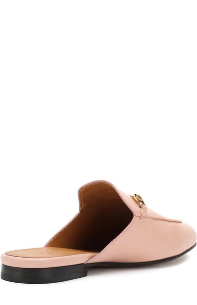 Кожаные сабо princetown GUCCI, арт. 423513/C9D00, фото 4