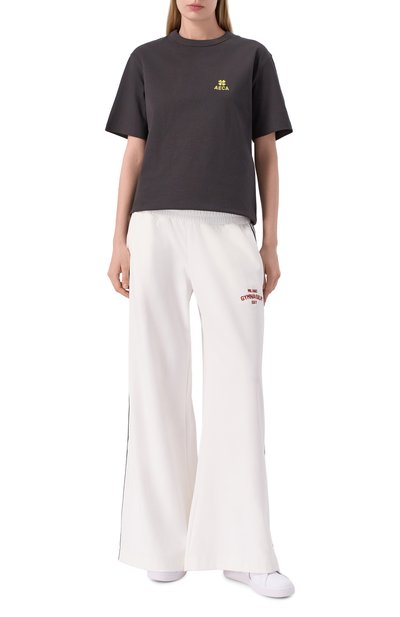 Хлопковая футболка AECA WHITE, арт. AWCMSSBDTTSST010C0.CHARCOAL (M), фото 2