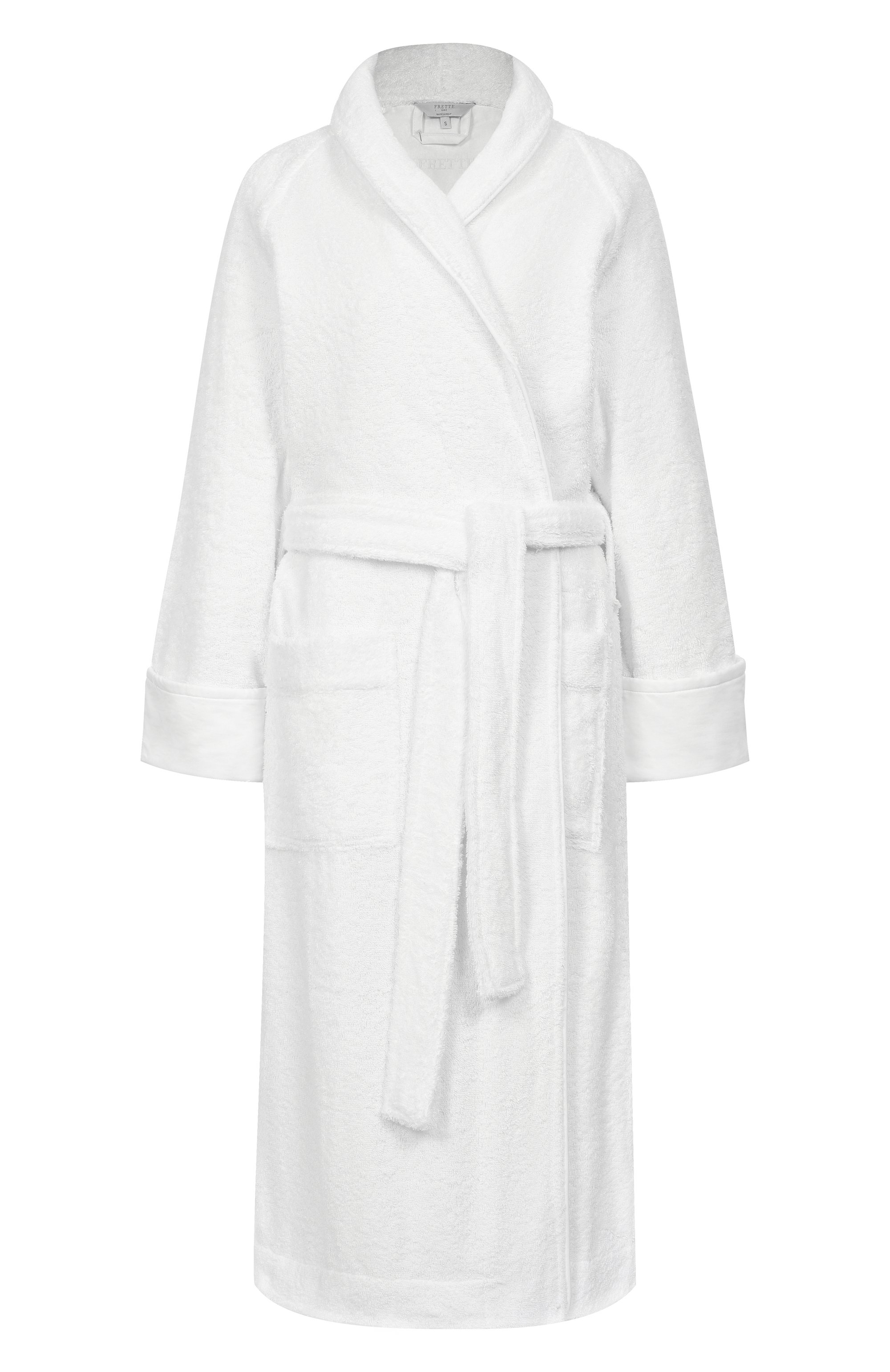 Халат unito FRETTE белого цвета по цене 29400 руб., арт. FR4645 D2060 G02S, фото 1 Халат unito FRETTE, арт. FR4645 D2060 G02S, фото 1