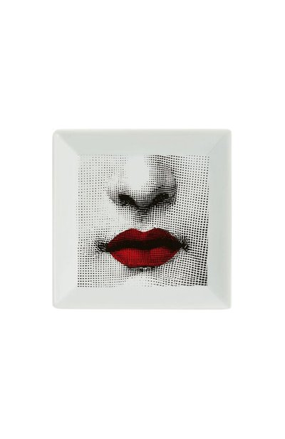 Квадратная тарелка tema e variazioni FORNASETTI, арт. P32Y397