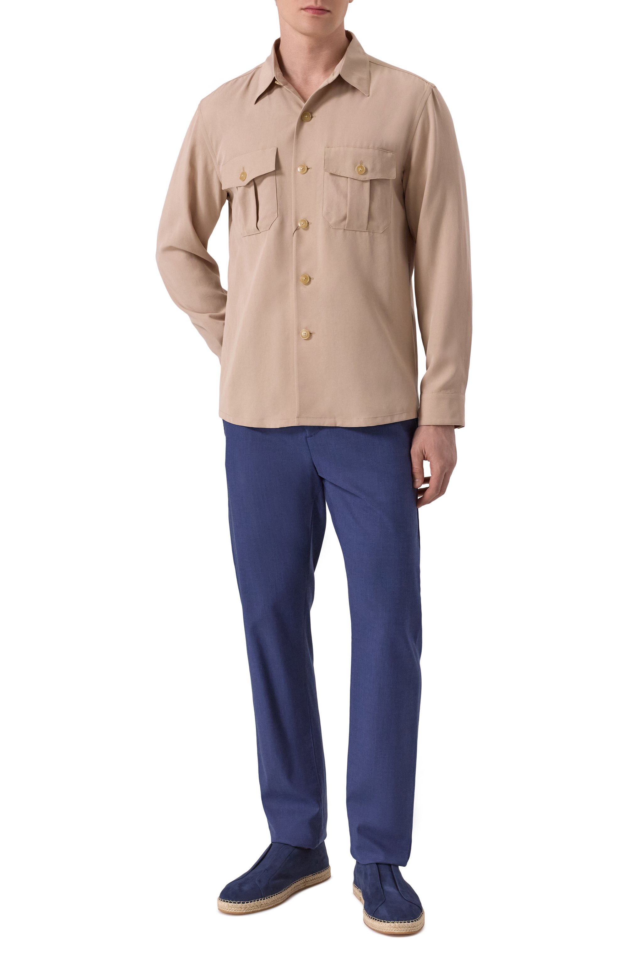 Замшевые эспадрильи cleanic SANTONI, арт. MBCG22091PBTTAYX, фото 2