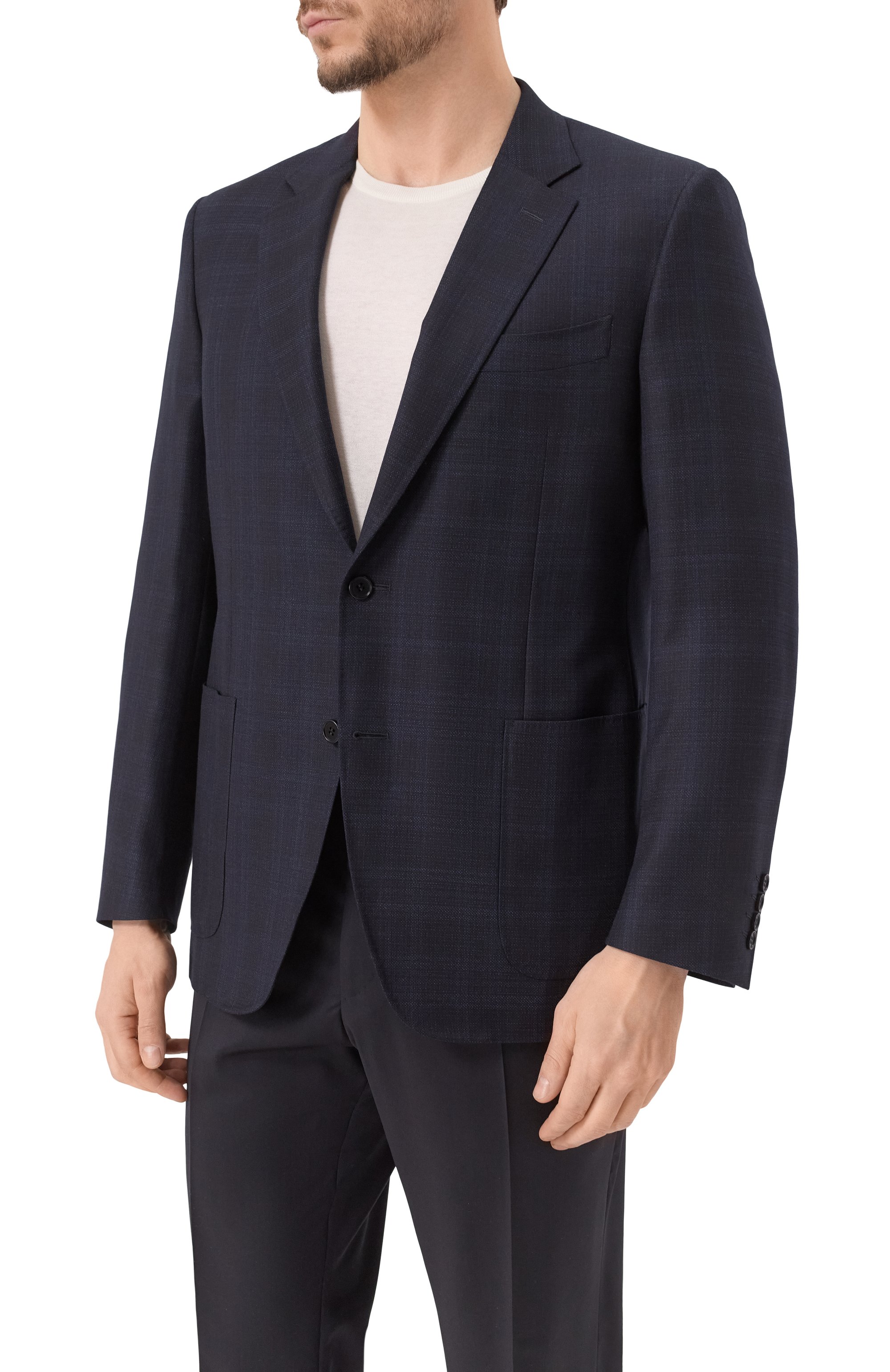 Шерстяной пиджак CANALI, арт. 11288-CF05069, фото 5