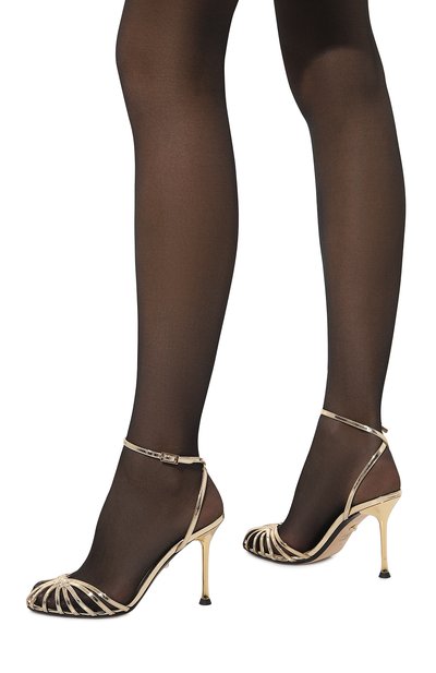 Кожаные босоножки ALEVI MILANO, арт. L23SC005.R.0687G07/BL00G VEGAS, фото 3