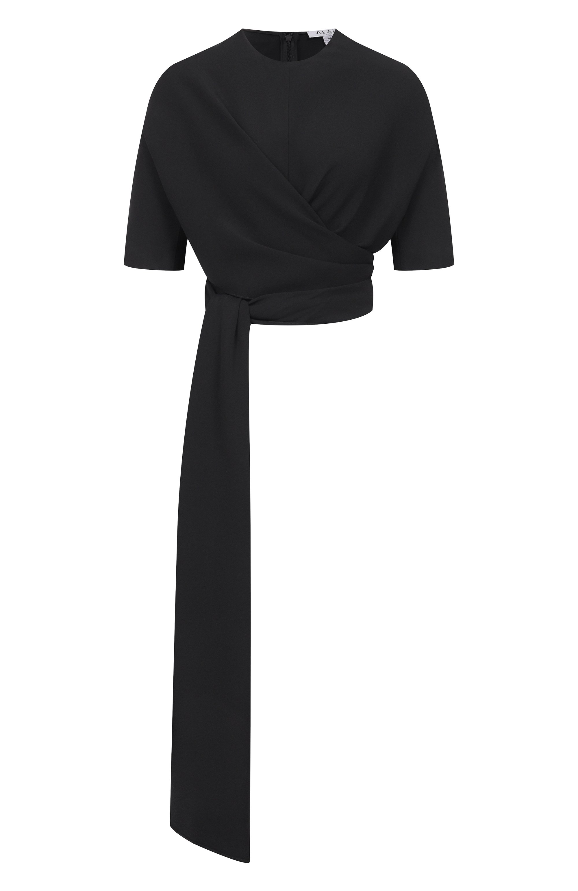Топ ALAIA черного цвета по цене 215500 руб., арт. AA9H1250W071B, фото 1 Топ ALAIA, арт. AA9H1250W071B, фото 1