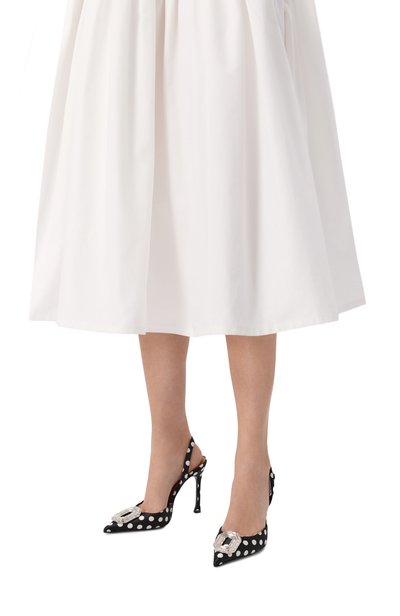 Женские текстильные туфли camelia sling 105 AMINA MUADDI, арт. CAMELIA SLING 105/SATIN