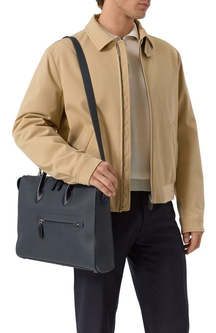 Мужская портфель SANTONI, арт. UFBBA2645BS-ACSUU55