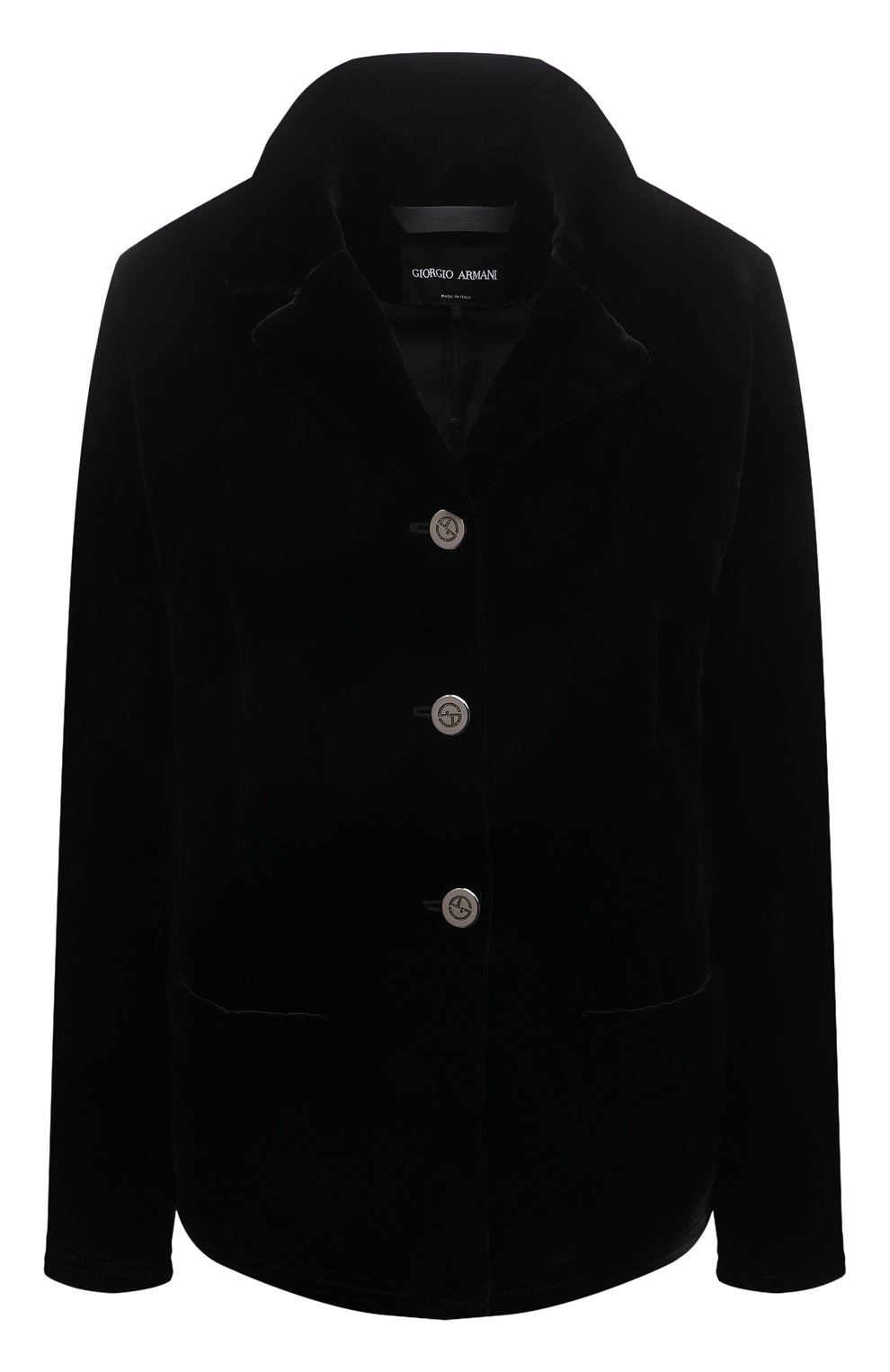 Бархатный жакет GIORGIO ARMANI, арт. 1WHGG0PL/T01FD, фото 1