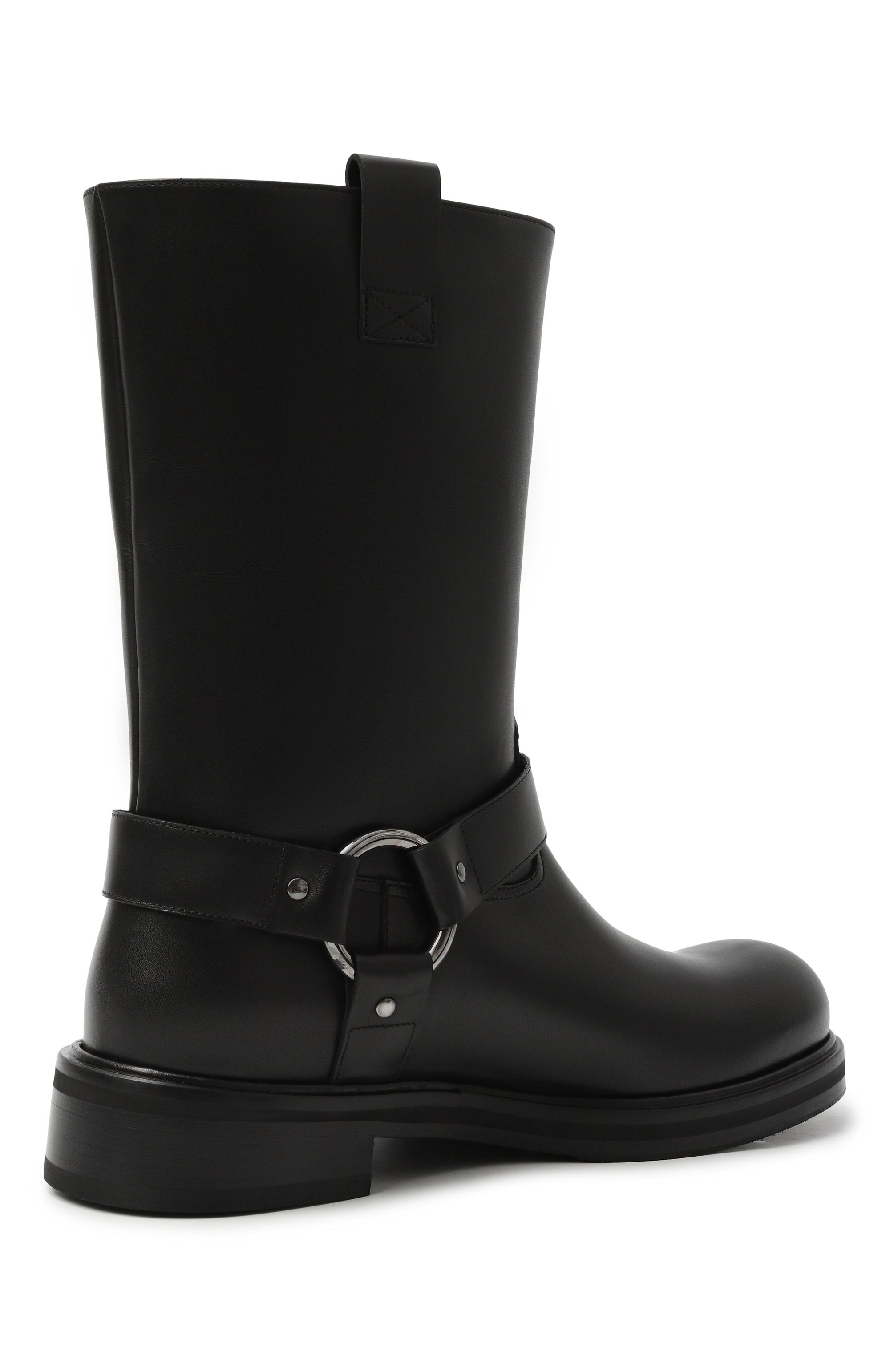 Кожаные сапоги DOLCE & GABBANA черного цвета по цене 182000 руб., арт. A70164/AI448, фото 5 Кожаные сапоги DOLCE & GABBANA, арт. A70164/AI448, фото 5