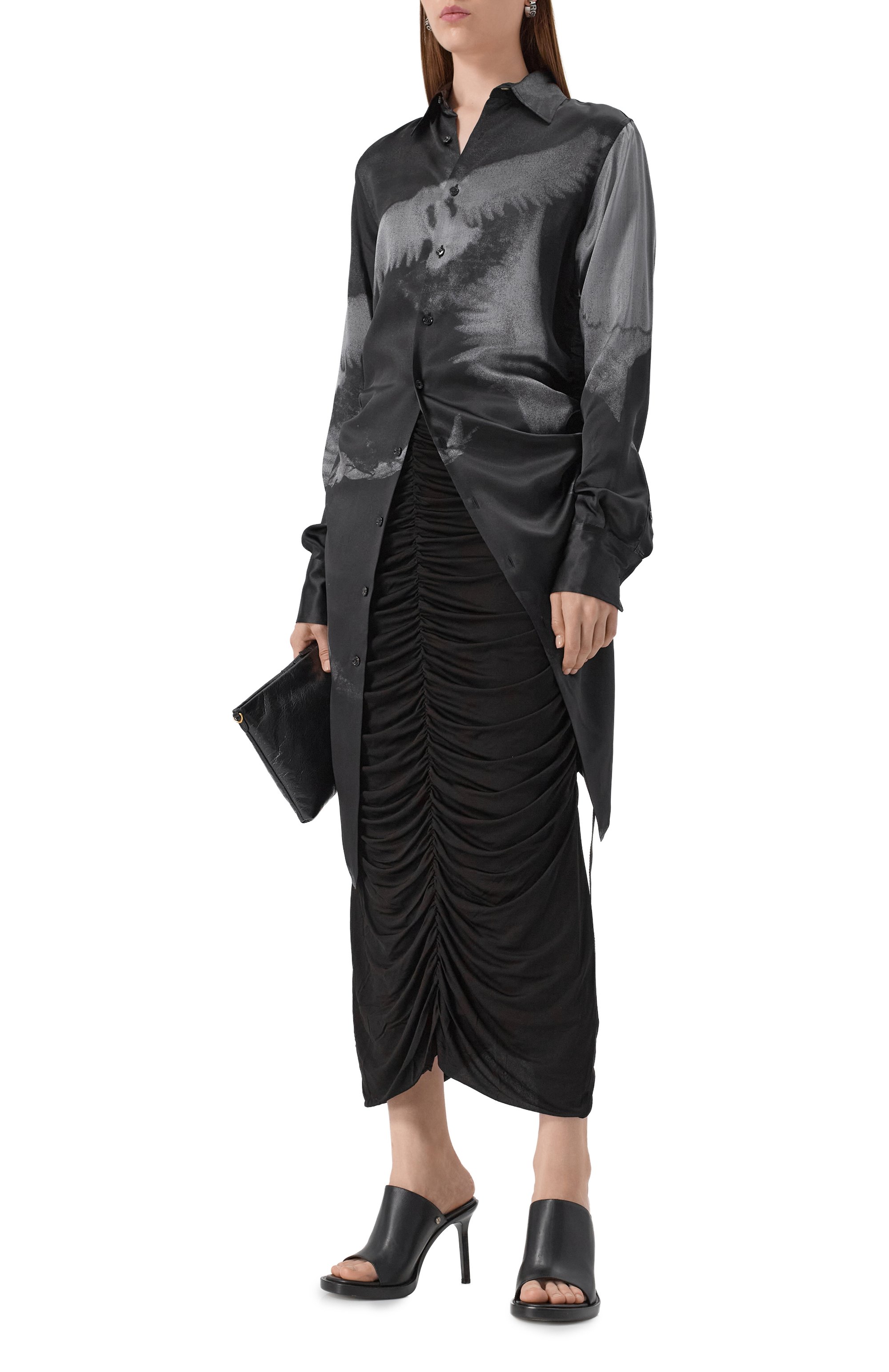 Юбка из вискозы ISABEL BENENATO, арт. DJ32F25, фото 2