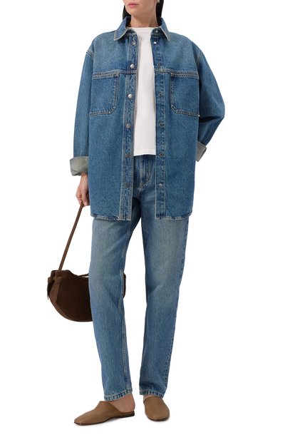 Джинсовая рубашка 12 STOREEZ, арт. 129659, фото 2