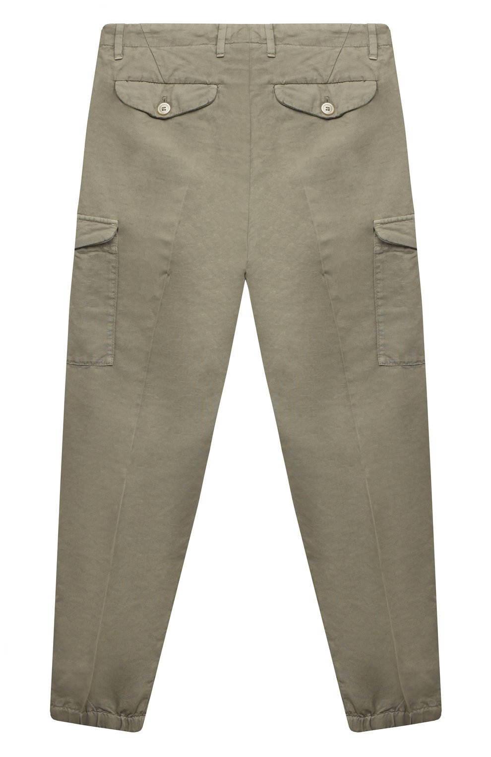 Брюки-карго изо льна и хлопка BRUNELLO CUCINELLI, арт. B291DP115C, фото 2