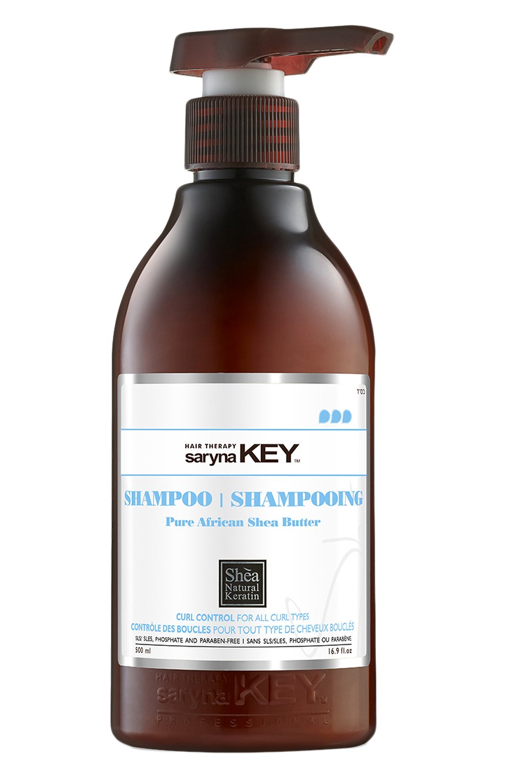 Восстанавливающий шампунь с африканским маслом ши curl control (500ml) SARYNA KEY, арт. 7290012928253, фото 1