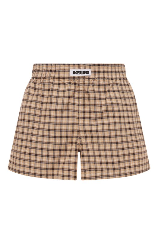 Хлопковые шорты Ksubi WFA25WA006 Бежевый WFA25WA006