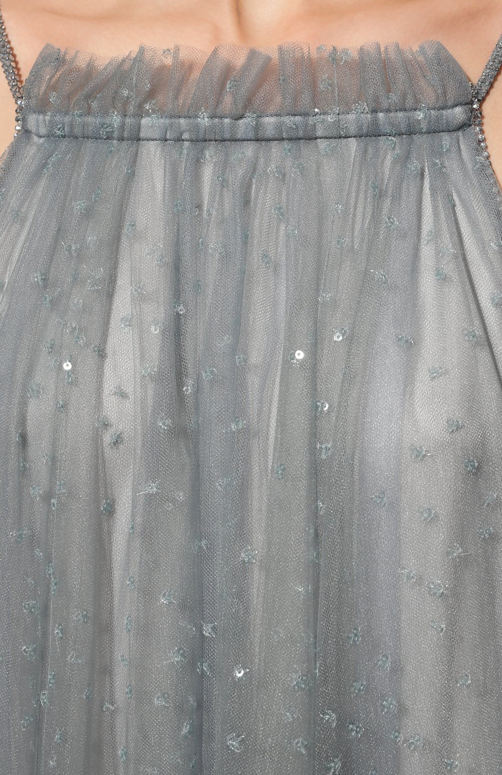 Платье GIORGIO ARMANI серо-голубого цвета по цене 990500 руб., арт. 2SHVR048/T03E8, фото 5 Платье GIORGIO ARMANI, арт. 2SHVR048/T03E8, фото 5