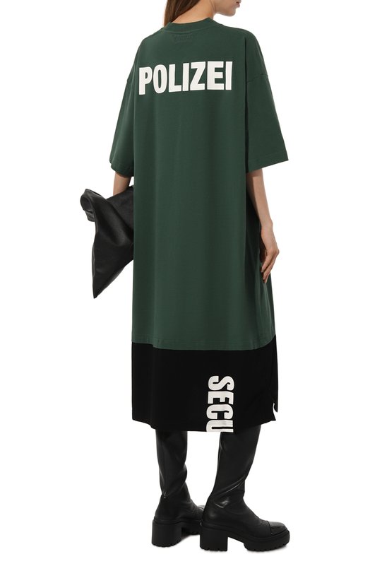 Хлопковое платье VETEMENTS 2