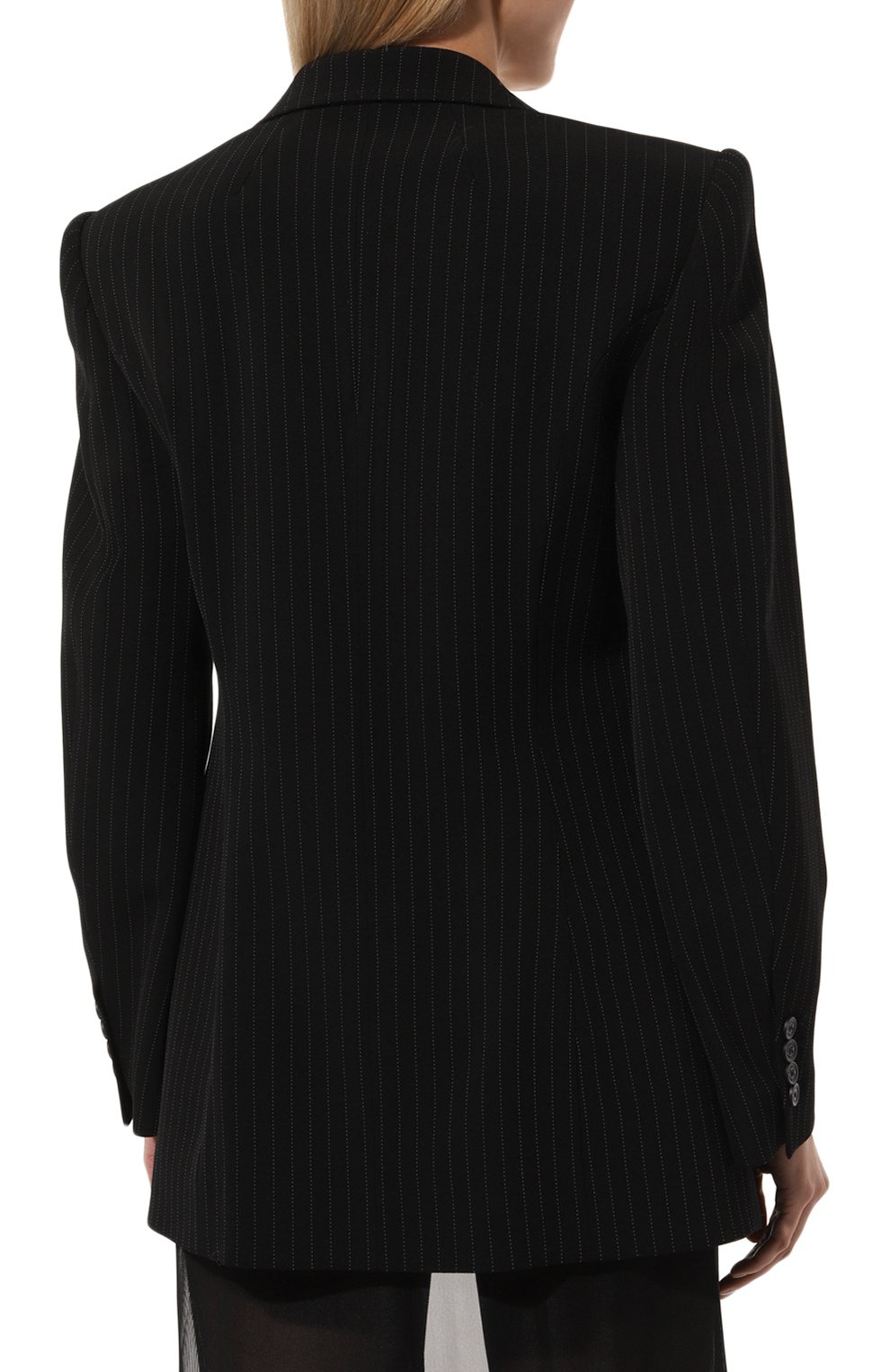 Шерстяной жакет BALENCIAGA, арт. 725199TNT36 1070, фото 4