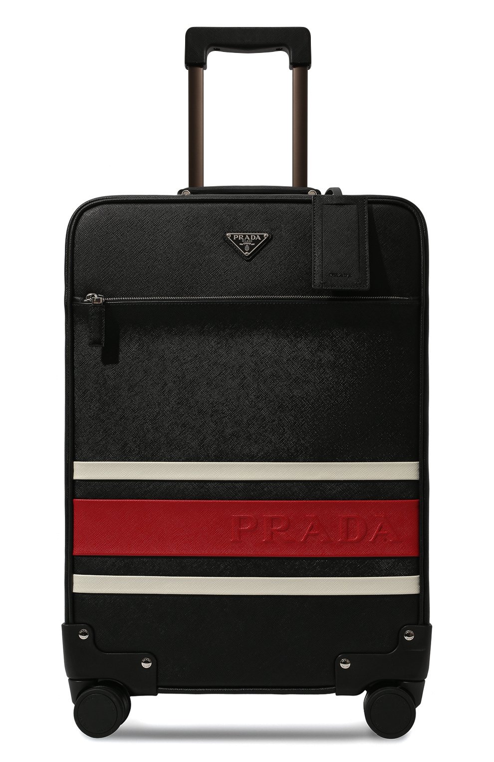 Кожаный чемодан PRADA, арт. 2VQ004-2FKG-F02VK-ORO, фото 5