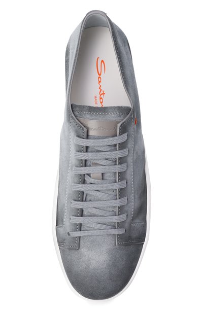 Замшевые кеды cleanic SANTONI, арт. MBCG21571BARTA0L, фото 5