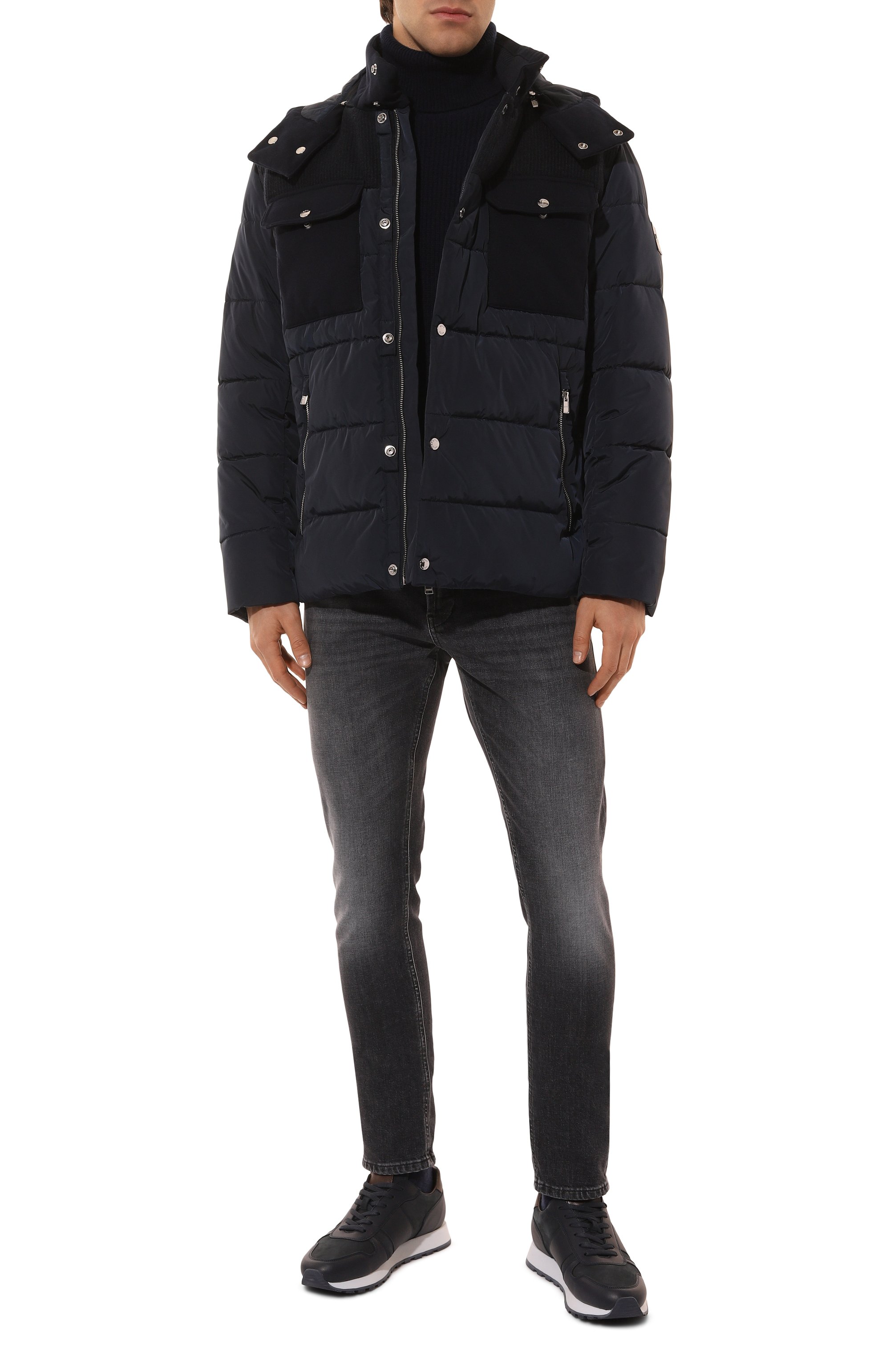 Кожаные кроссовки PAUL&SHARK, арт. 14318006, фото 2