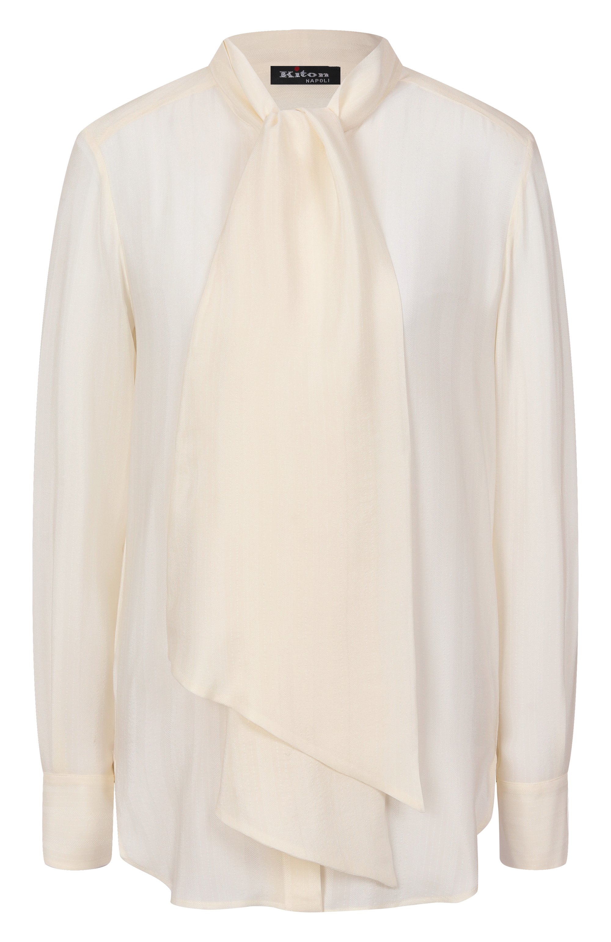 Шелковая блузка KITON, арт. D38455K0987E01, фото 1