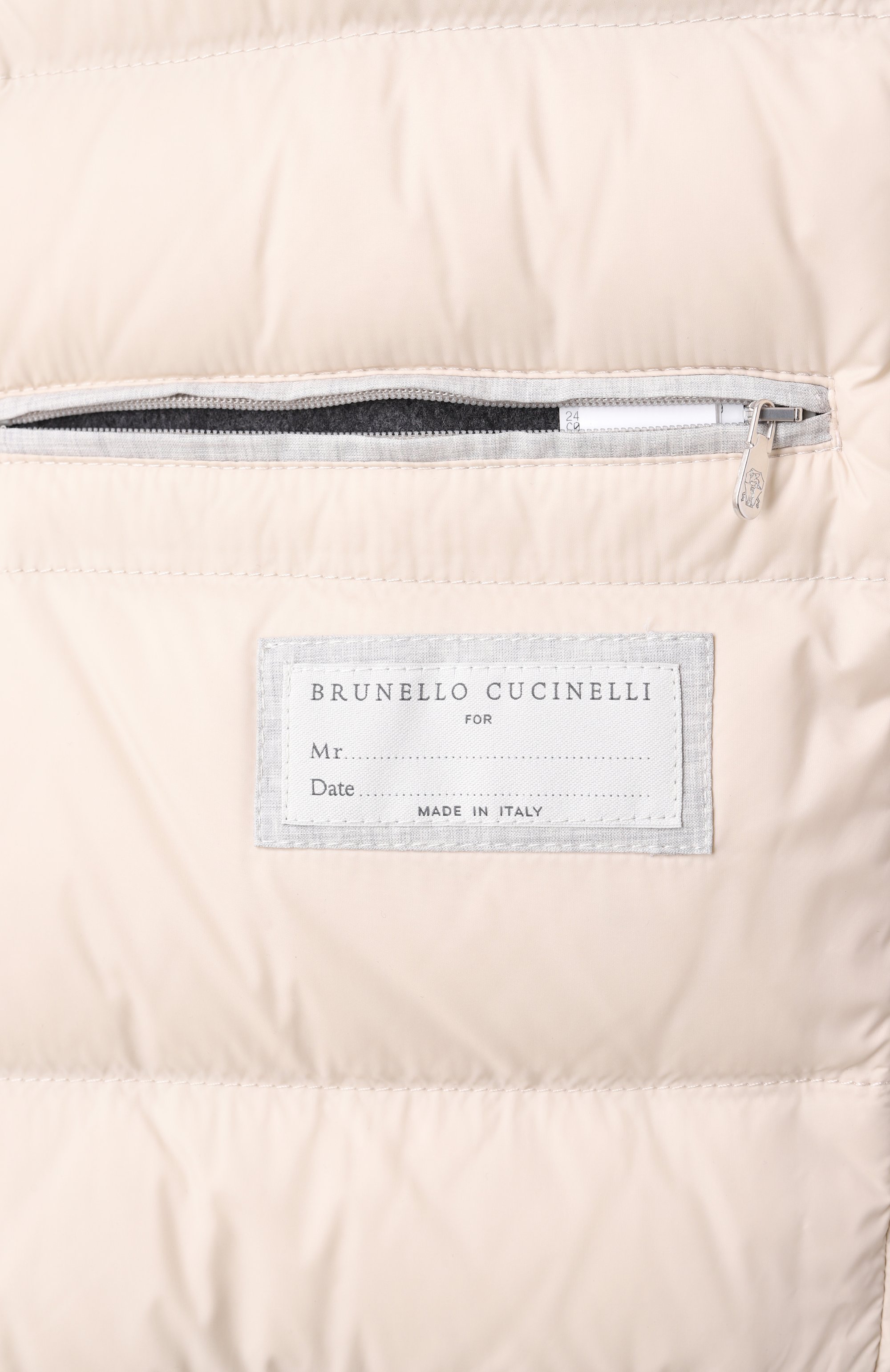 Шерстяной жилет BRUNELLO CUCINELLI темно-серого цвета по цене 410000 руб., арт. MM4631786, фото 7 Шерстяной жилет BRUNELLO CUCINELLI, арт. MM4631786, фото 7