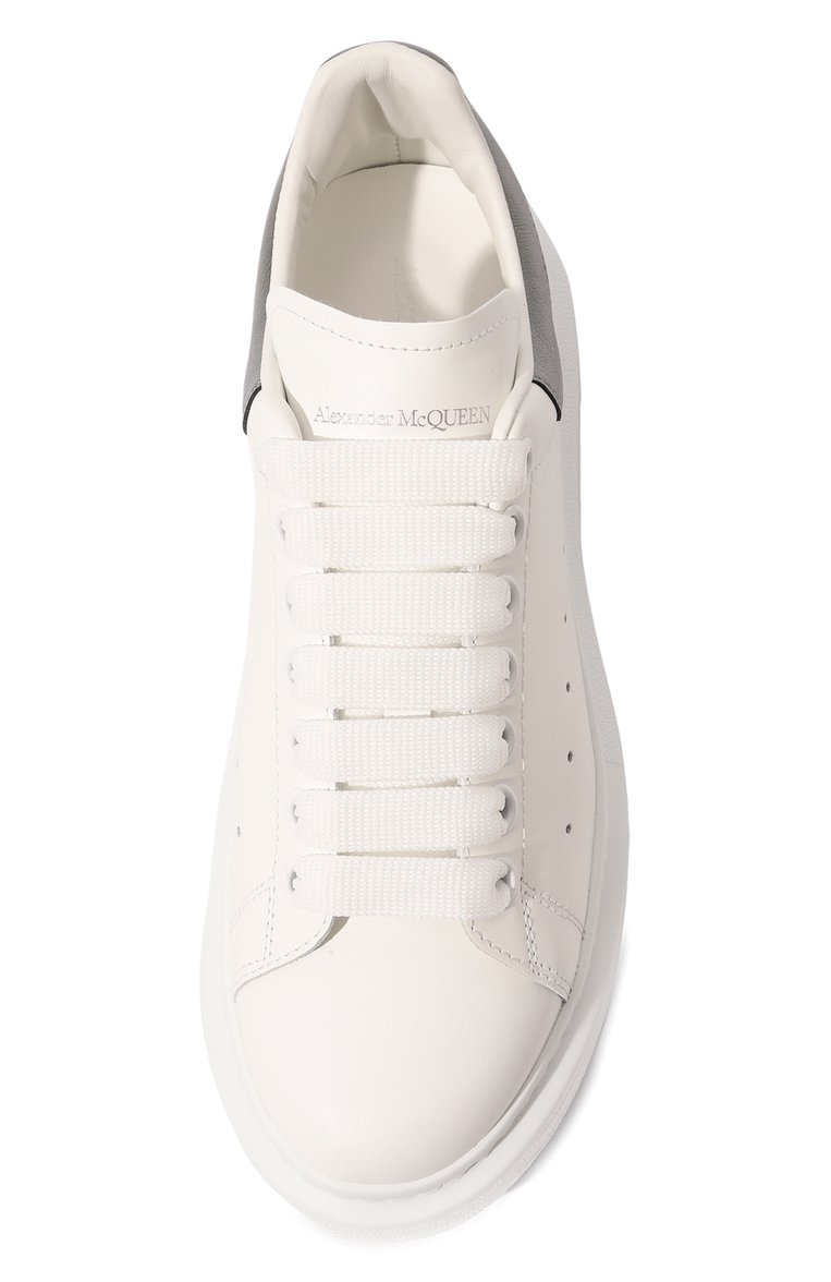 Кожаные кеды oversized ALEXANDER MCQUEEN, арт. 553770/WHFBU9042, фото 6