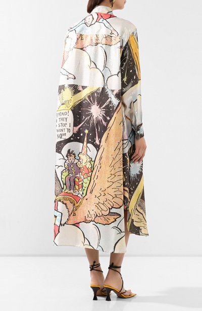 Платье из шелка и шерсти LANVIN, арт. RW-DR372I-4490-E20, фото 4