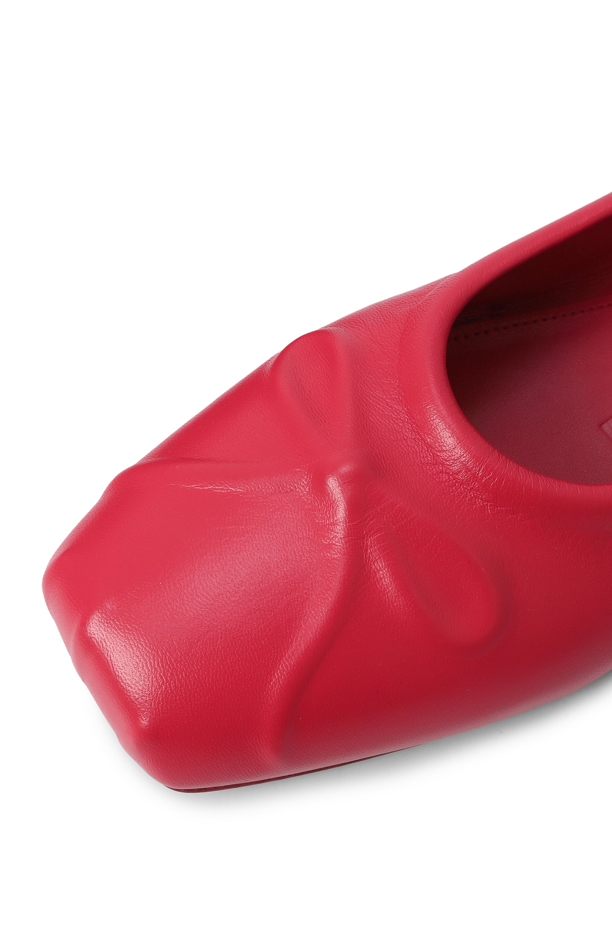 Кожаные балетки little bow MARNI, арт. BAMS004700/P3628, фото 7