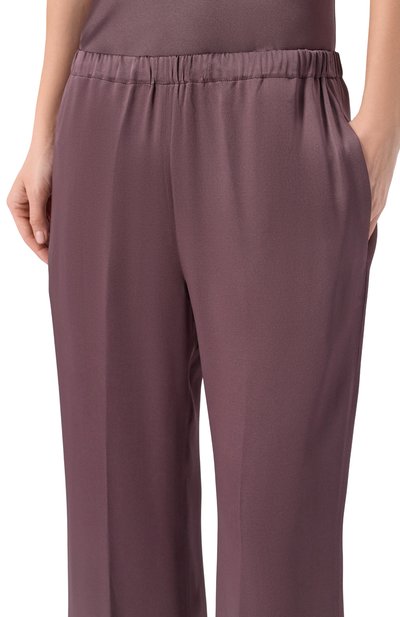 Брюки ANTONELLI FIRENZE коричневого цвета по цене 58800 руб., арт. M8185Q/355C, фото 5 Брюки ANTONELLI FIRENZE, арт. M8185Q/355C, фото 5