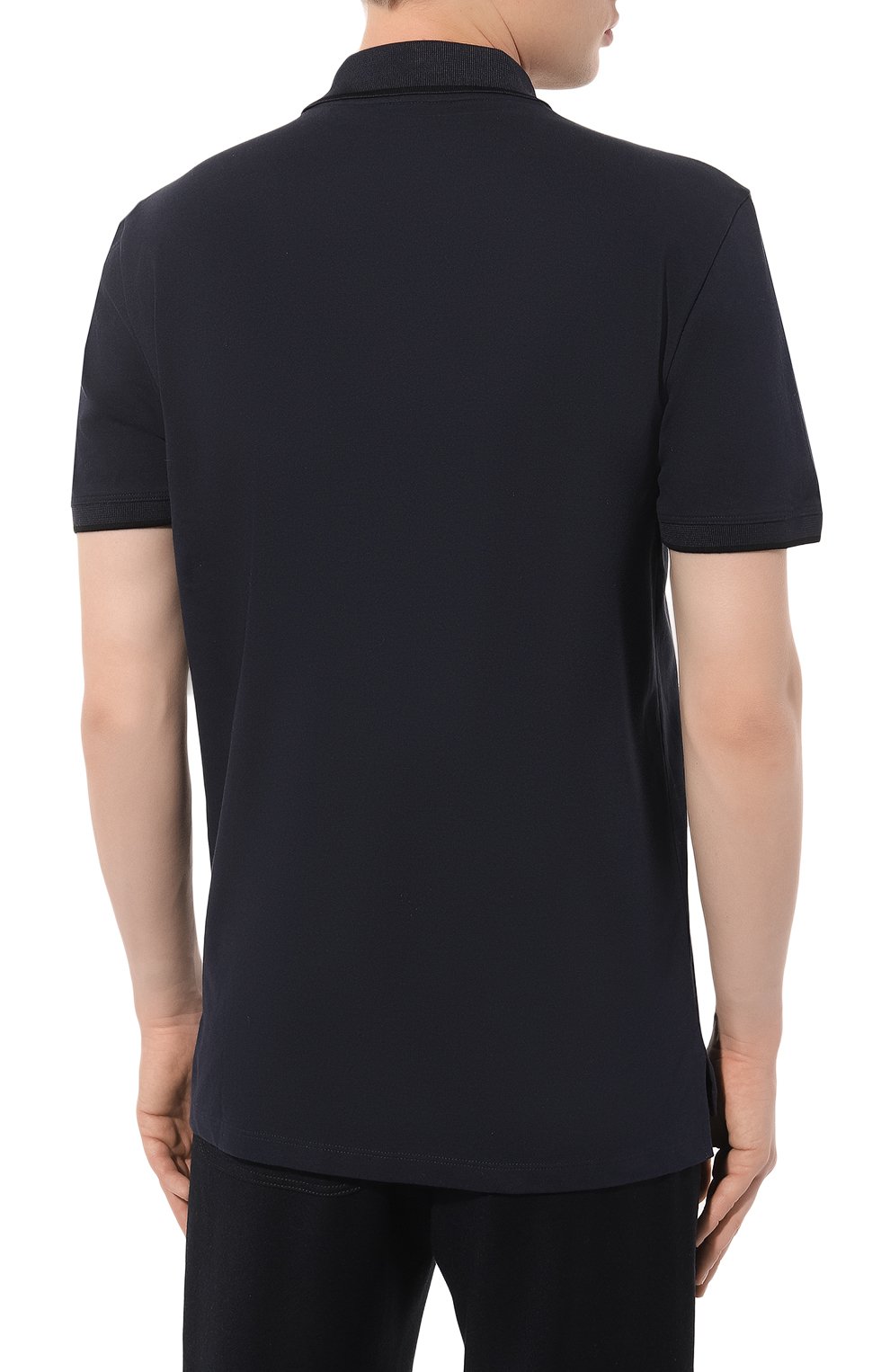 Хлопковое поло HUGO, арт. 50467344, фото 4