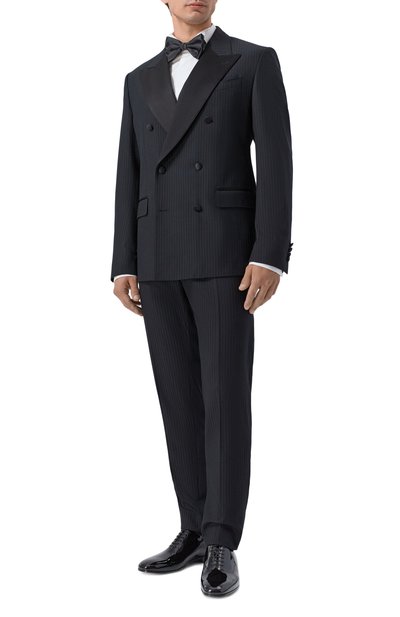 Мужские брюки из шерсти и шелка DOLCE & GABBANA, арт. GYA5MT/FR225