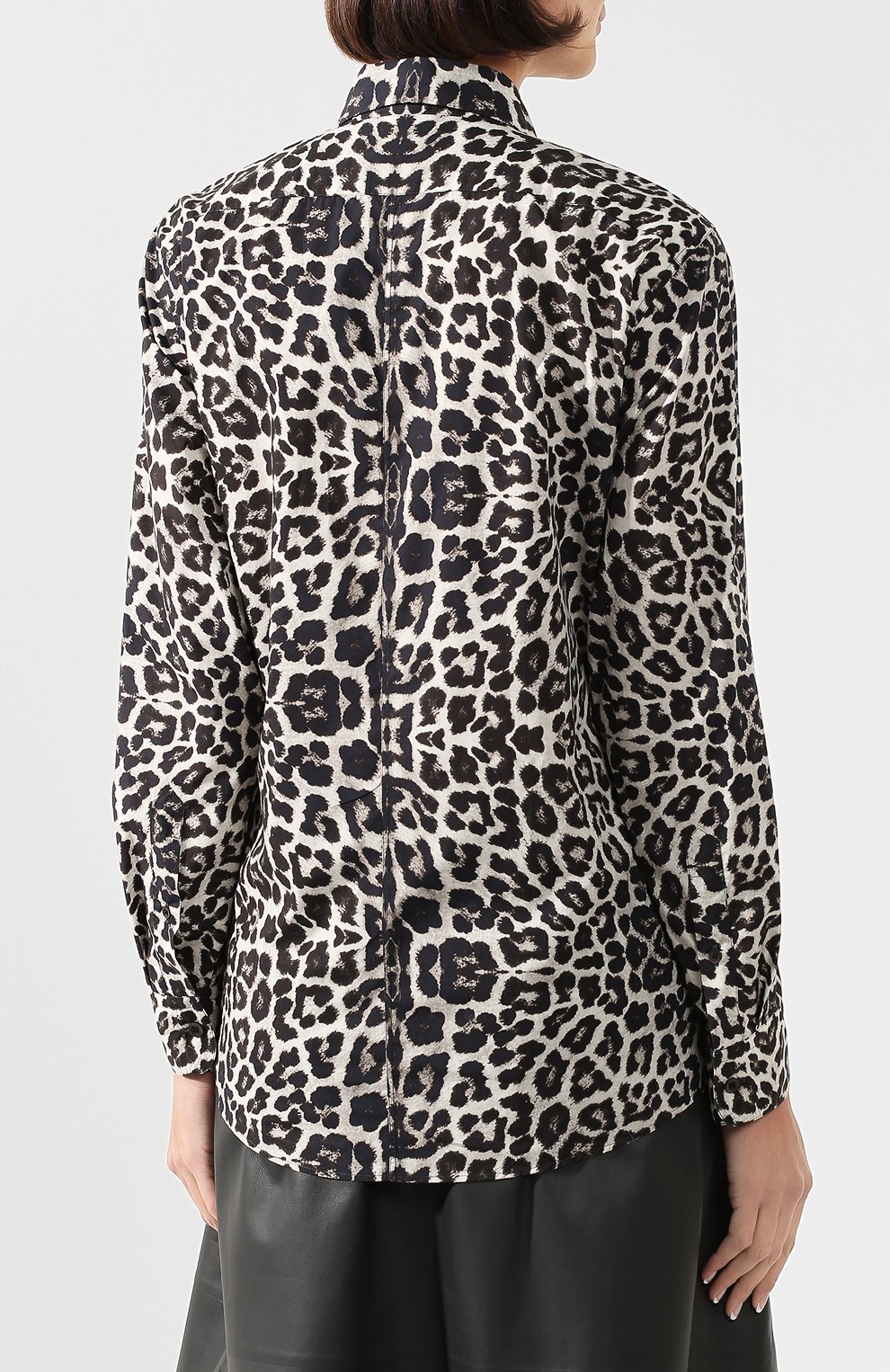 Хлопковая рубашка DRIES VAN NOTEN, арт. 201-30758-9006, фото 4