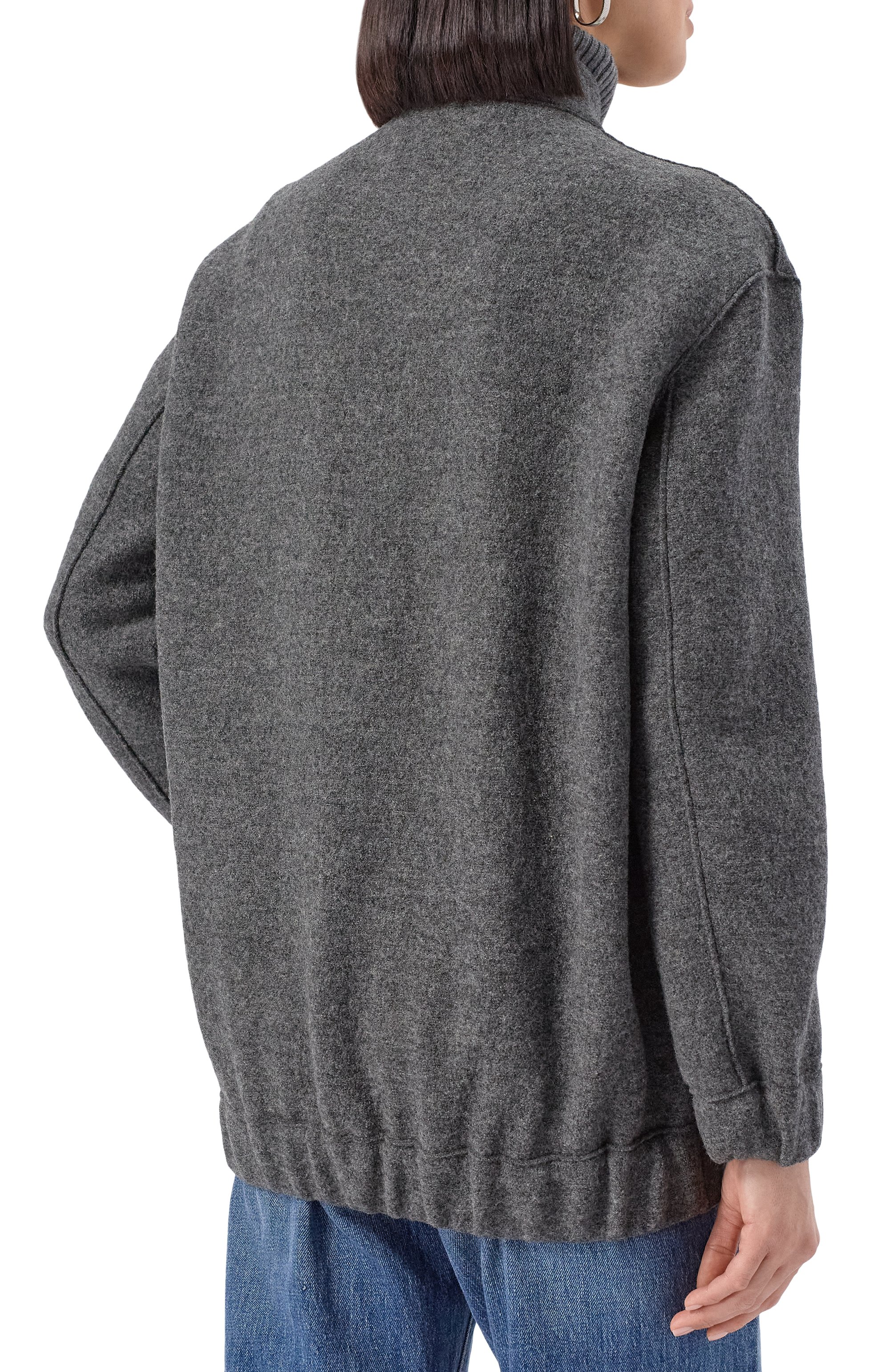 Шерстяной бомбер HARRIS WHARF LONDON, арт. AH2490MLC, фото 4