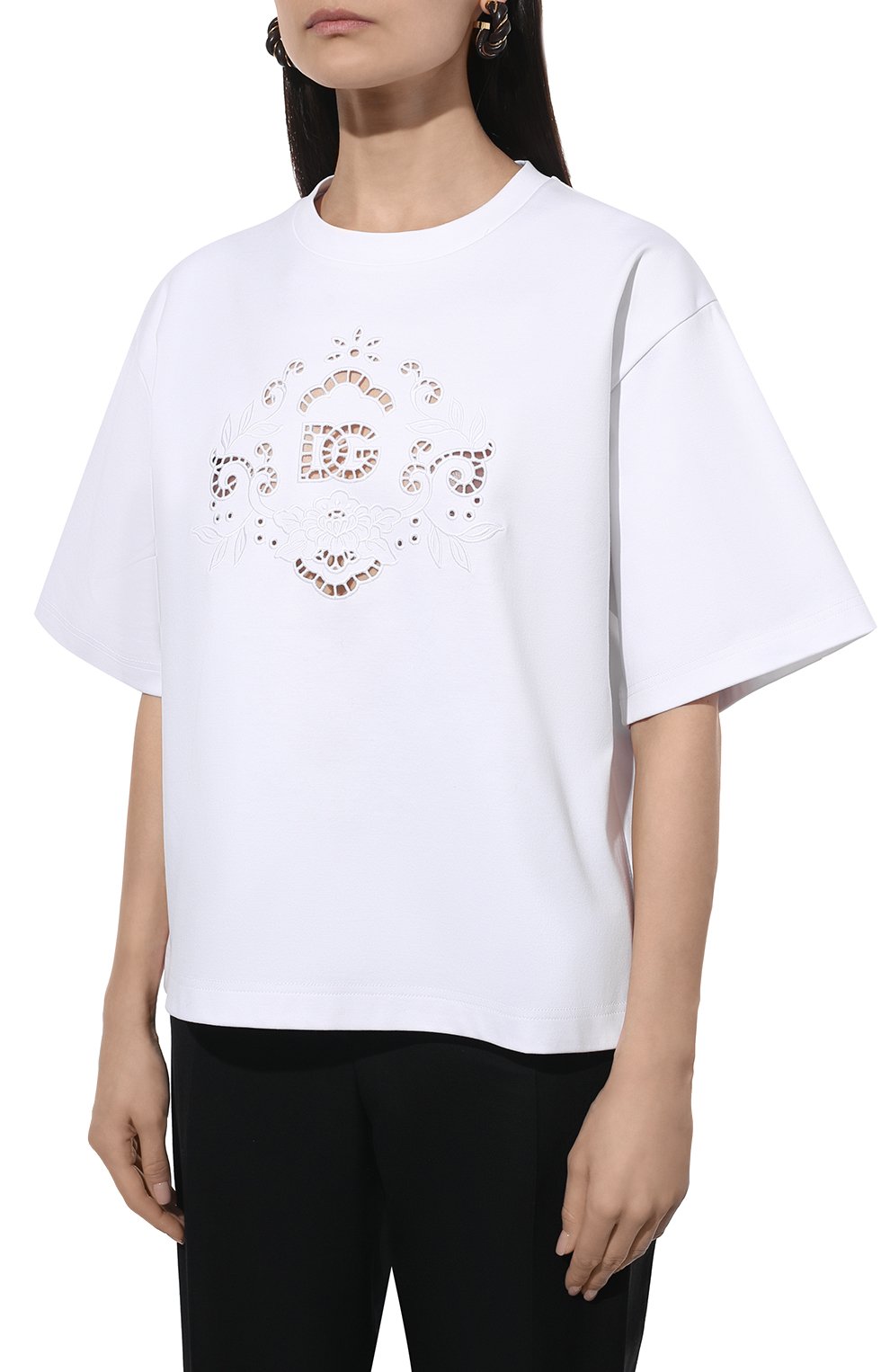 Хлопковая футболка DOLCE & GABBANA, арт. F8P31Z/HU7H8, фото 3