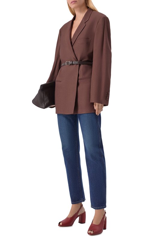 Кожаные туфли Premiata M7375/DIAM0ND Бордовый  M7375/DIAM0ND Фото 3