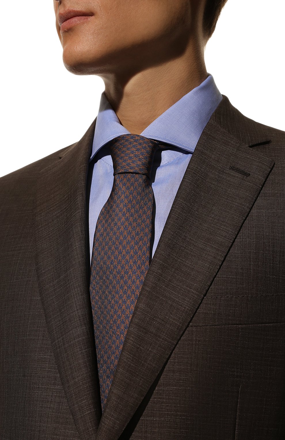 Шелковый галстук KITON, арт. UCRVKLC03H20, фото 2