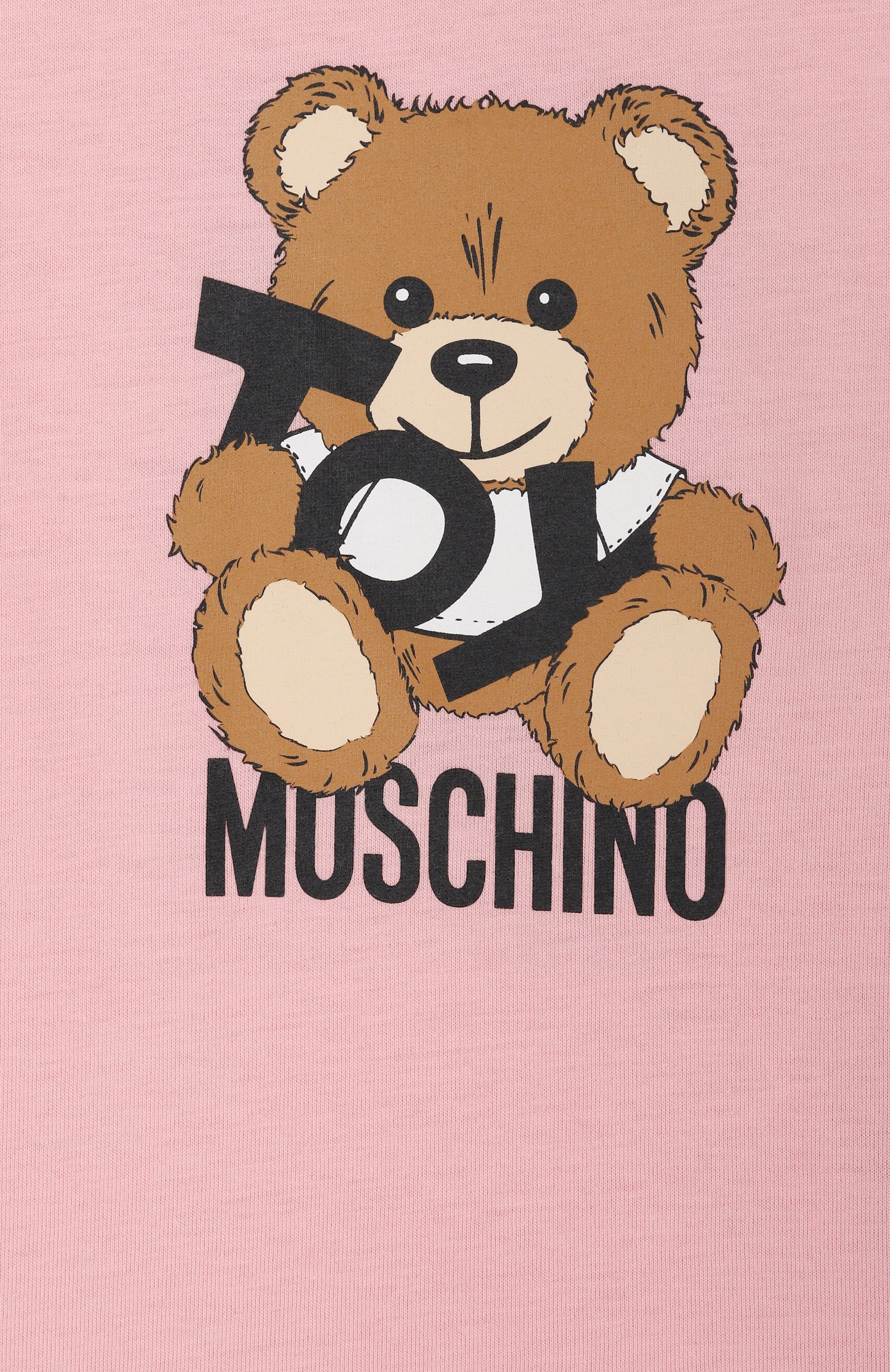 Хлопковая футболка MOSCHINO, арт. MUM04G/LAA03, фото 3