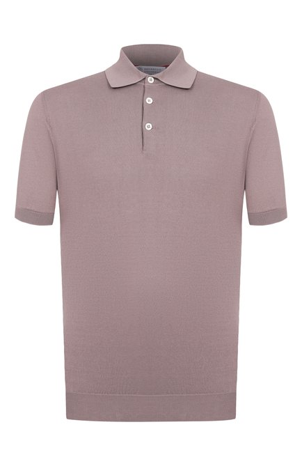Мужская хлопковое поло BRUNELLO CUCINELLI, арт. M29800125