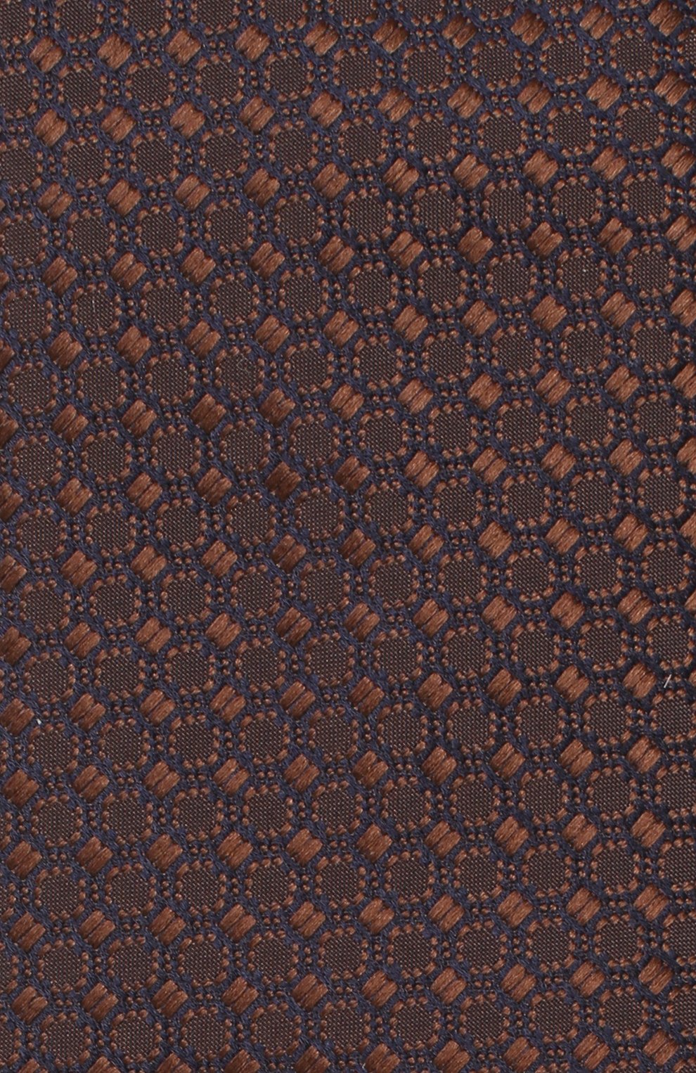 Шелковый галстук CANALI коричневого цвета по цене 9525 руб., арт. 18/HJ02290, фото 3 Шелковый галстук CANALI, арт. 18/HJ02290, фото 3