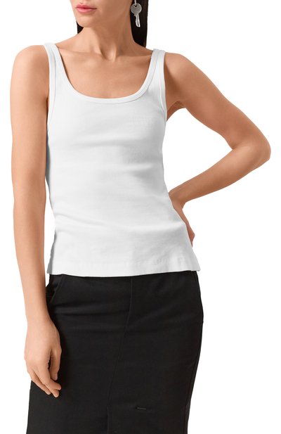 Хлопковая майка MM6, арт. S52NL0070/M20054, фото 3