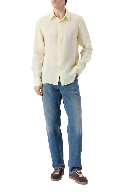 Льняная рубашка 120% LINO, арт. 33ALIM1PKA/0115/S00, фото 2