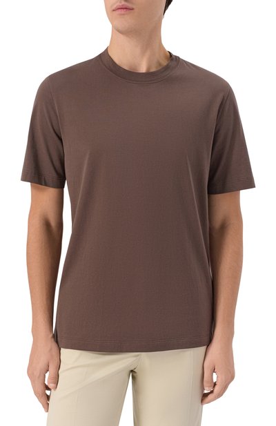 Хлопковая футболка BRUNELLO CUCINELLI, арт. M0B131308, фото 3