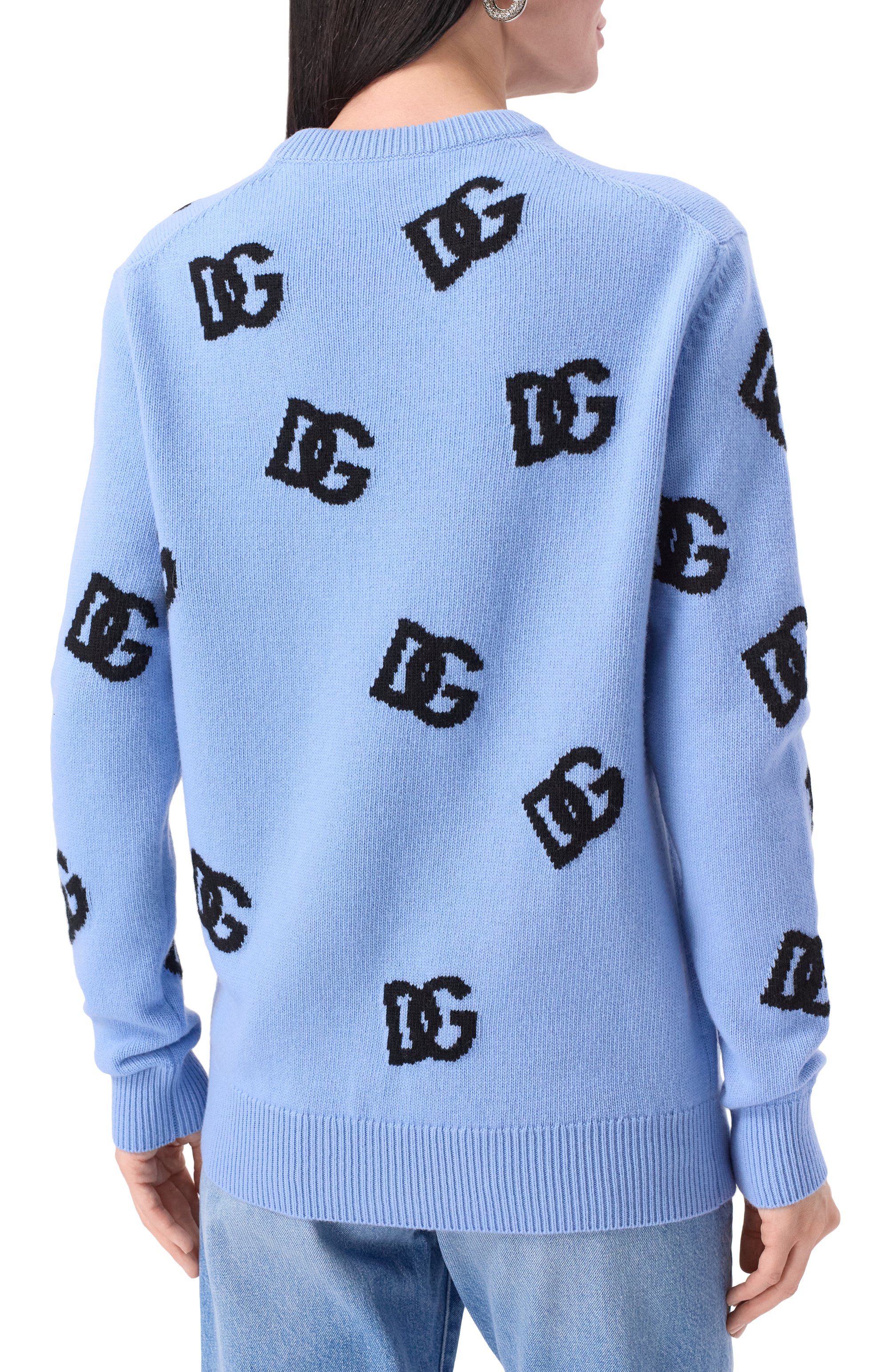 Шерстяной свитер DOLCE & GABBANA, арт. FXX06T/JCVZL, фото 4