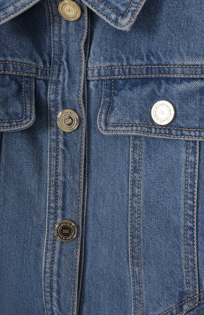 Джинсовая куртка ELISABETTA FRANCHI LA MIA BAMBINA, арт. EFGB1230/DF011/10A-12A+, фото 3