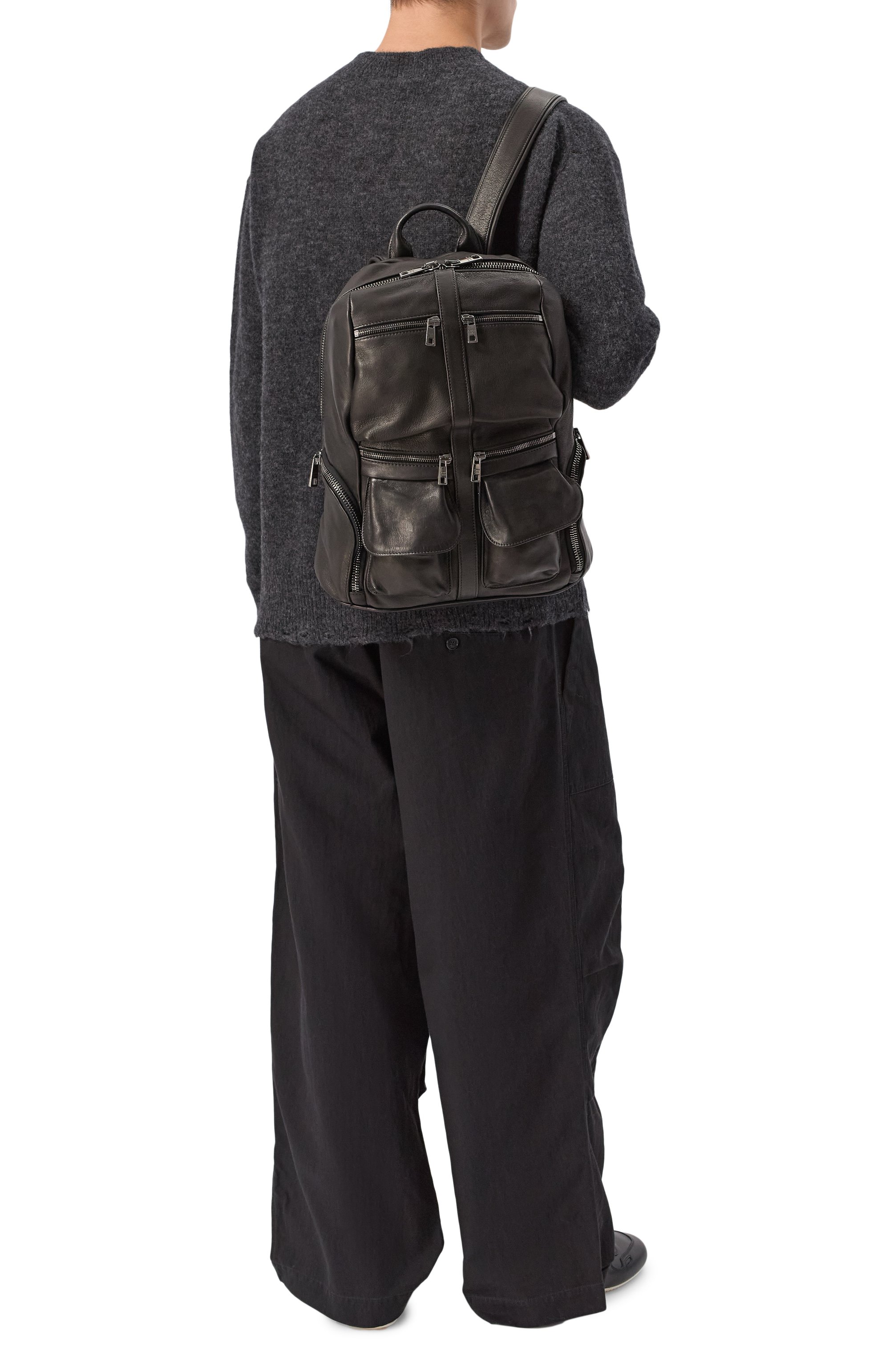 Рюкзак GIORGIO BRATO черного цвета по цене 114500 руб., арт. BS26F4060V, фото 7 Рюкзак GIORGIO BRATO, арт. BS26F4060V, фото 7