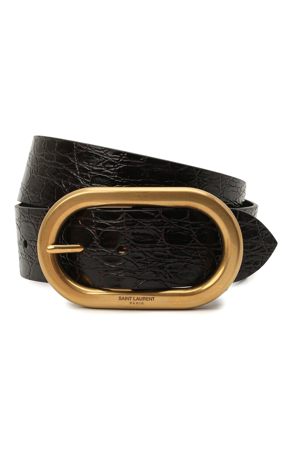 Кожаный ремень SAINT LAURENT, арт. 669870/1ZQ0W, фото 1