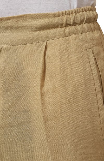 Льняные брюки KITON, арт. UPN01H08838, фото 5