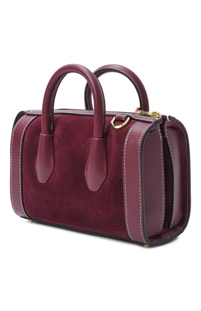Сумка bcbg mini LANCEL бордового цвета по цене 81950 руб., арт. A13692, фото 4 Сумка bcbg mini LANCEL, арт. A13692, фото 4